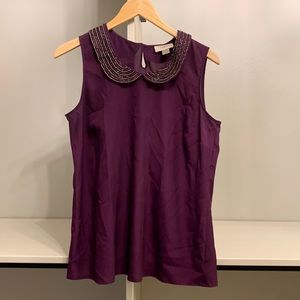 Beaded Collar Blouse